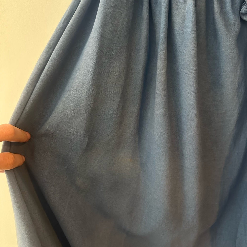FARM Rio One Shoulder Linen-Blend Dress - Picture 2 of 4